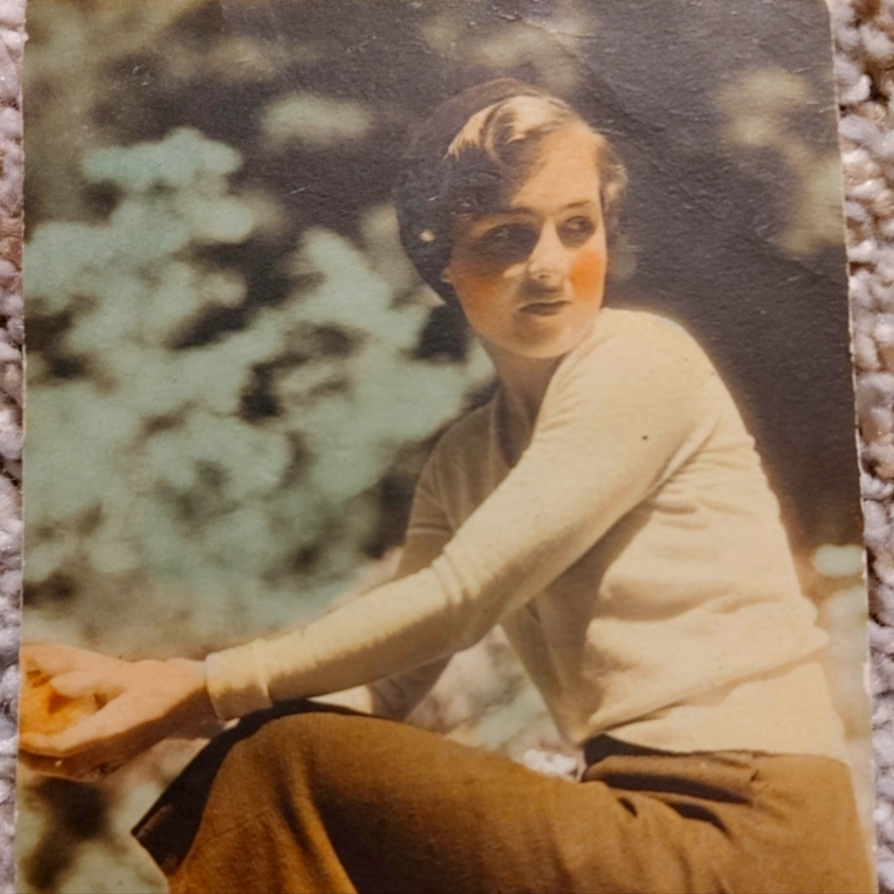 ~Welcome ~This is a photo of my Grandmother taken in 1944 in California~
